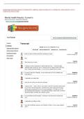 NURS 6023 SHADOW HEALTH TRANSCRIPT &vert; MENTAL HEALTH RESULTS &vert; TURNED IN &vert; 2026 UPDATE &vert; WITH COMPLETE SOLUTIONS&period;