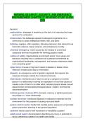 Nursing 202 &ndash; Safety&comma; Security&comma; and Emergency Preparedness Chapter 27 Reviewed Study Guide &lpar;2026&rpar;