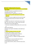 HESI RN COMPASS EXIT EXAM V1 &NewLine;20252026LATESTUPDATE QUESTION &ANSWERS  &NewLine;100&percnt; A&plus; GRADED 