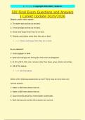 SDI Final Exam Questions and Answers &NewLine;&vert; Latest Update 2025&sol;2026