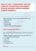 NACE CIP Level 1 EXAM NEWEST 2026 