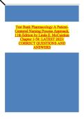 Test Bank for Pharmacology&colon; A Patient-Centered Nursing Process Approach&comma; 11th Edition &vert; &lbrack;2026&sol;2027&rsqb; Updated Version &vert; Verified Questions & Detailed Rationales for Top Performance