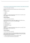 NUR 104 EXAM 2 &vert; QUESTIONS AND ANSWERS &vert; 2026 UPDATE &vert; WITH COMPLETE SOLUTIONS&period;