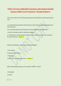 TESOL Final Exam 2026&vert;2027 Questions with Detailed Verified &NewLine;Answers &lpar;100&percnt; Correct Answers&rpar; &vert; Already Graded A&plus;