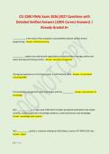 CIS 2200 FINAL Exam 2026&vert;2027 Questions with &NewLine;Detailed Verified Answers &lpar;100&percnt; Correct Answers&rpar; &vert; &NewLine;Already Graded A&plus;