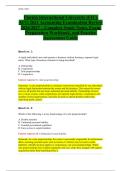 Florida International University &lpar;FIU&rpar; ACG2021 Accounting Examination Review 2026&sol;2027 &ndash; Complete Study Notes&comma; Exam Preparation Workbook&comma; and Practice Assessment Guide