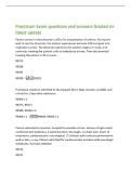 Practicum Exam questions and answers Graded A&plus;&NewLine;latest update