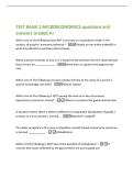 TEST BANK 2 MICROECONOMICS questions and&NewLine;answers Graded A&plus;
