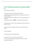 Test 7 CS 385 Exam questions and answers Graded&NewLine;A&plus;