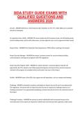 SIDA Study Guide Exams 2026 &ndash; Qualified Questions and Answers Comprehensive Certification Preparation Material