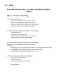 Essentials of Understanding Psychology&comma; 14th Edition &ndash; Robert Feldman &vert; Complete Test Bank &vert; Verified Questions & Answers &vert; 2026&sol;2027 Edition