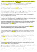LETRS Unit 5-8 Pre and Post Test 2025&period; &vert; Exam Revision Questions And Correct Answers &vert; Graded A&plus; &vert; 2025 Update &vert;&NewLine;