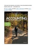 Test bank for Financial Accounting&colon; Tools for Business Decision Making Loose Leaf &ndash; 2 December 2021&NewLine;by Paul D&period; Kimmel &lpar;Author&rpar;&comma; Jerry J&period; Weygandt &lpar;Author&rpar;&comma; Jill E&period; Mitchell &lpar;Author&rpar; all paages fully covered with test questions and answers guide A&plus;
