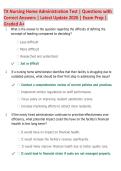 Texas Nursing Home Administrator Exam Prep 2026 &vert; Practice Questions&comma; Rationales & Licensing Review Guide