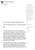 CPC Certification Exam &sol; score 100&percnt; &sol; 2025 update &sol; medical coding test bank study guide