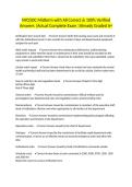 NYCDOC Midterm with All Correct & 100&percnt; Verified Answers &vert;Actual Complete Exam &vert;Already Graded A&plus;