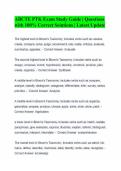 ABCTE PTK Exam Study Guide &vert; Questions with 100&percnt; Correct Solutions &vert; Latest Update