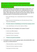 ONS&sol;ONCC Chemotherapy & Immunotherapy Review Guide 2026 &vert; High-Yield Practice Questions & Oncology Nursing Prep