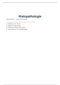 Samenvatting Histopathologie &vert; Pathologie van de cel &vert; UGent &vert; 2025&sol;26