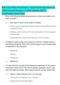 Red Cross PALS Final Exam Prep 2026 &vert; Pediatric Advanced Life Support Practice Questions&comma; Rationales & Study Guide