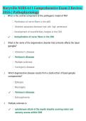 Maryville NURS 611 Comprehensive Exam 2 Review 2026 &vert; Pathophysiology Practice Questions & Study Guide
