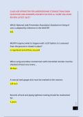 CLASS A&sol;B OPERATOR FOR UNDERGROUND STORAGE TANK EXAM &NewLine;QUESTIONS AND ANSWERS ASSURED SUCCESS A&plus; SCORE SOLUTION &NewLine;REVIEW LATEST 26&sol;27