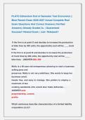 PLATO Edmentum End of Semester Test Economics &vert;&vert; &NewLine;Most Recent Exam 2026-2027 Actual Complete Real &NewLine;Exam Questions And Correct Answers &lpar;Verified &NewLine;Answers&rpar; Already Graded A&plus; &vert; Guaranteed                &NewLine;Success&excl;&excl; Newest Exam &vert; Just  Released&excl;&excl; 
