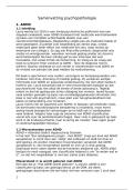 Samenvatting Psychopathologie NVO 2026