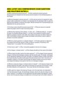RERA LATEST 2026 COMPREHENSIVE EXAM QUESTIONS AND SOLUTIONS RATED A&period;pdf