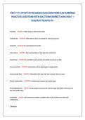 WGU C175 StUdy NoteCardS exam QUeStioNS aNd aNSWerS&NewLine;PraCtiCe QUeStioNS With SolUtioNS NeWeSt 2026&sol;2027 &vert;&NewLine;already Graded a&plus; 
