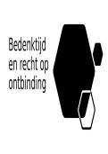 Presentatie over bedenktijd en ontbinding