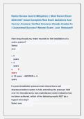 Radon Review Quiz 6 &lpar;Mitigation&rpar; &vert;&vert; Most Recent Exam &NewLine;2026-2027 Actual Complete Real Exam Questions And &NewLine;Correct Answers &lpar;Verified Answers&rpar; Already Graded A&plus; &NewLine;&vert; Guaranteed Success&excl;&excl; Newest Exam &vert; Just  Released&excl;&excl;