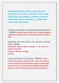 RMIN 4000 EDMUNDS EXAM 2 &vert;&vert; MOST RECENT             &NewLine;EXAM 2026-2027 ACTUAL COMPLETE  REAL EXAM &NewLine;QUESTIONS  AND CORRECT ANSWERS &lpar;VERIFIED  &NewLine;ANSWERS&rpar; ALREADY GRADED A&plus; &vert; BRAND NEW &NewLine;EXAM &vert; JUST RELEASED&excl;&excl;