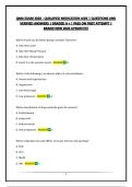 QMA EXAM 2026 - QUALIFIED MEDICATION AIDE &vert; QUESTIONS AND VERIFIED ANSWERS &vert; GRADED A &plus; &vert; PASS ON FIRST ATTEMPT &vert; BRAND NEW 2026 UPDATE&excl;&excl;&excl;&excl;&excl;