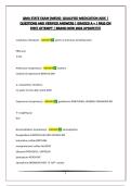 QMA STATE EXAM &lpar;MEDS&rpar;- QUALIFIED MEDICATION AIDE &vert; QUESTIONS AND VERIFIED ANSWERS &vert; GRADED A &plus; &vert; PASS ON FIRST ATTEMPT &vert; BRAND NEW 2026 UPDATE&excl;&excl;&excl;&excl;&excl;
