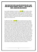QMA EXAM STUDY GUIDE -QUALIFIED MEDICATION AIDE &vert; QUESTIONS AND VERIFIED ANSWERS &vert; GRADED A &plus; &vert; PASS ON FIRST ATTEMPT &vert; BRAND NEW 2026 UPDATE&excl;&excl;&excl;&excl;&excl;