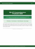 RN ATI Comprehensive Predictor 2026 Exam Questions&comma; Correct Answers with Rationales&NewLine;