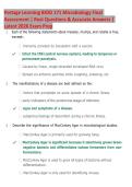 Portage Learning BIOD 171 Microbiology Final Assessment Review 2026 &vert; Practice Questions & Study Guide