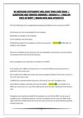 NC MEDICARE SUPPLIMENT AND LONG TERM CARE EXAM  &vert; QUESTIONS AND VERIFIED ANSWERS &vert; GRADED A &plus; &vert; PASS ON FIRST ATTEMPT &vert; BRAND NEW 2026 UPDATE&excl;&excl;&excl;&excl;&excl;