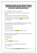 NC MEDICARE SUPPLIMENT AND LONG TERM CARE INSURANCE &vert; QUESTIONS AND VERIFIED ANSWERS &vert; GRADED A &plus; &vert; PASS ON FIRST ATTEMPT &vert; BRAND NEW 2026 UPDATE&excl;&excl;&excl;&excl;&excl;