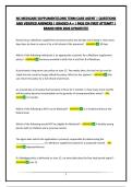 NC MEDICARE SUPPLIMENT&sol;LONG TERM CARE AGENT &vert; QUESTIONS AND VERIFIED ANSWERS &vert; GRADED A &plus; &vert; PASS ON FIRST ATTEMPT &vert; BRAND NEW 2026 UPDATE&excl;&excl;&excl;&excl;&excl;