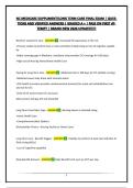 NC MEDICARE SUPPLIMENT&sol;LONG TERM CARE FINAL EXAM &vert; QUESTIONS AND VERIFIED ANSWERS &vert; GRADED A &plus; &vert; PASS ON FIRST ATTEMPT &vert; BRAND NEW 2026 UPDATE&excl;&excl;&excl;&excl;&excl;