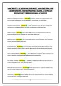 InsNC-MSLTC21 NC MEDICARE SUPPLIMENT AND LONG TERM CARE &vert; QUESTIONS AND VERIFIED ANSWERS &vert; GRADED A &plus; &vert; PASS ON FIRST ATTEMPT &vert; BRAND NEW 2026 UPDATE&excl;&excl;&excl;&excl;&excl;
