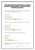 NC MEDICARE SUPPLIMENT AND LONG TERM CARE  EXAM BUNDLE&vert; QUESTIONS AND VERIFIED ANSWERS &vert; GRADED A   &vert; PASS ON FIRST ATTEMPT &vert; BRAND NEW 2026 UPDATE&excl;&excl;&excl;&excl;&excl;