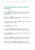 WGU C201Exam questions and answers Graded A&plus;&vert;&NewLine;2026 Updated