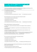 NURS 252 Exam 1 Questions and All Correct Answers Rated A&plus;&period;&NewLine;&NewLine;