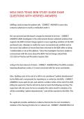 WGU D455 TEXAS BON STUDY GUIDE EXAM QUESTIONS WITH VERIFIED ANSWERS&comma;100&percnt;CORRECT