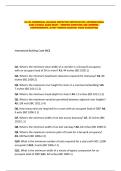 ICC B2 COMMERCIAL BUILDING INSPECTOR CERTIFICATION &vert; INTERNATIONAL CODE COUNCIL EXAM READY - VERIFIED QUESTIONS AND ANSWERS - COMPREHENSIVE LATEST VERSION 2026&sol;2027 &lpar;PASS GUARANTEE&rpar;&NewLine;&NewLine;