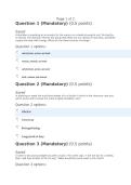 NSG 240 Exam 2&vert; Questions and answers &vert; Updated RATED A&plus; &vert; NEW EDITION&vert; National University