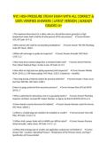 NYC HIGH PRESSURE STEAM EXAM WITH ALL CORRECT & 100&percnt; VERIFIED ANSWERS &vert;LATEST VERSION &vert;ALREADY GRADED A&plus;